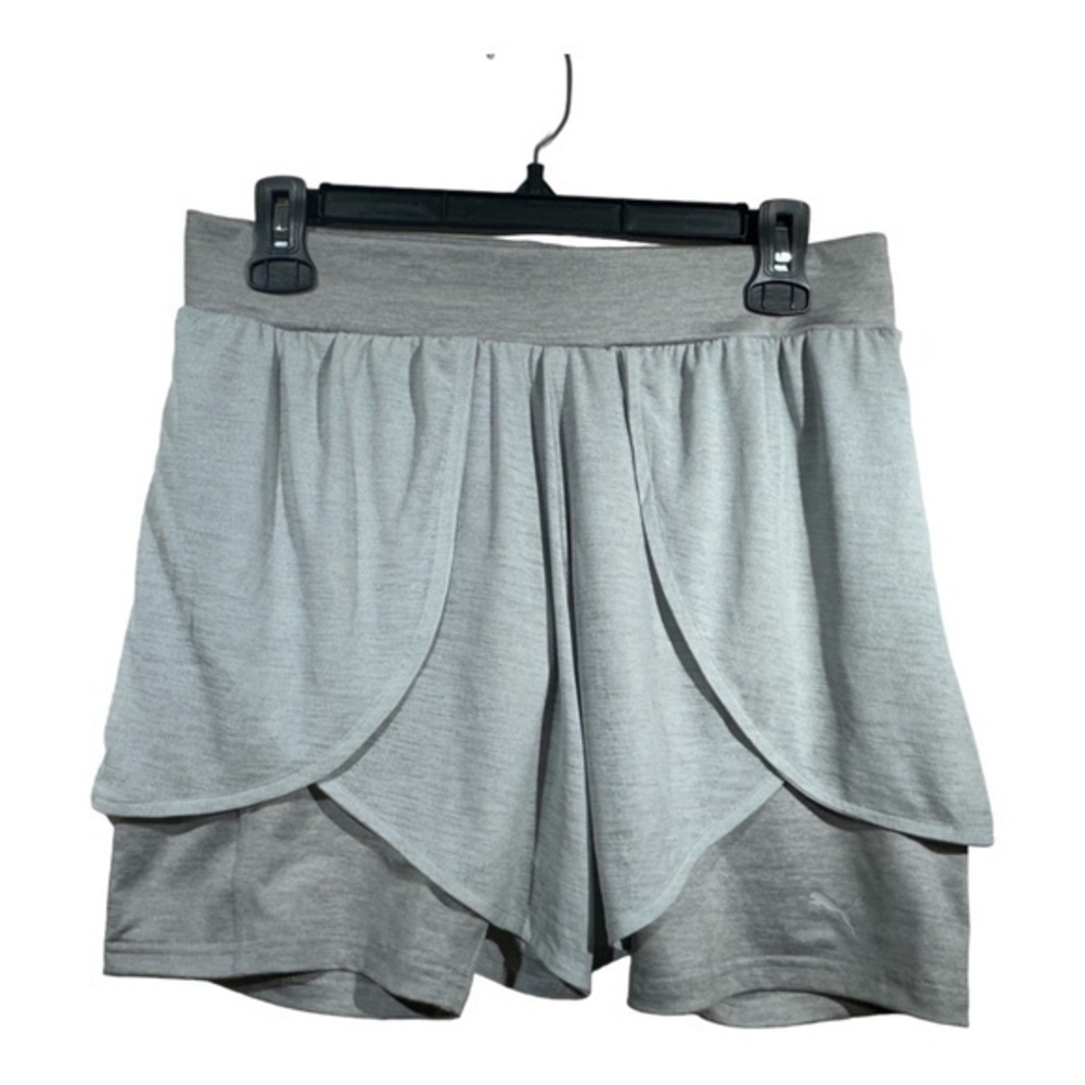 Puma Womens Evolution 2 in 1 women's boxer shorts Light Dray Size XL